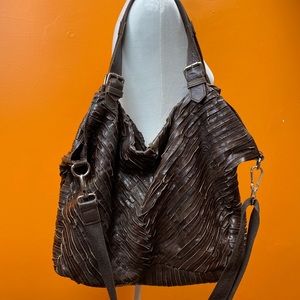 Hinge Brand (Nordstrom) leather shoulder bag